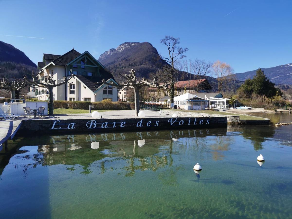 Lac Annecy Plage Privee, Duplex Baie Des Voiles ดูแอ็งต์ ภายนอก รูปภาพ