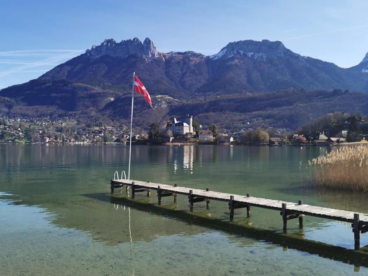 Lac Annecy Plage Privee, Duplex Baie Des Voiles ดูแอ็งต์ ภายนอก รูปภาพ