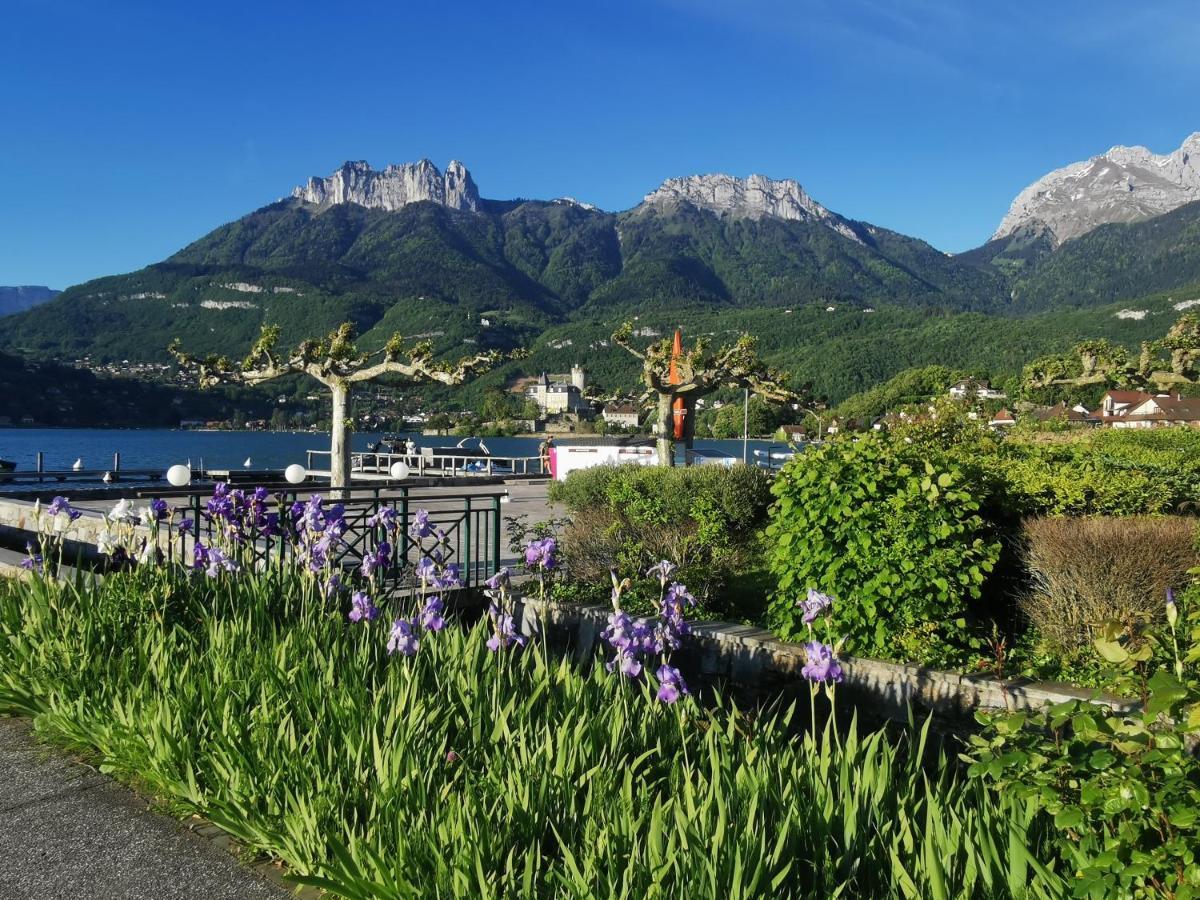 Lac Annecy Plage Privee, Duplex Baie Des Voiles ดูแอ็งต์ ภายนอก รูปภาพ