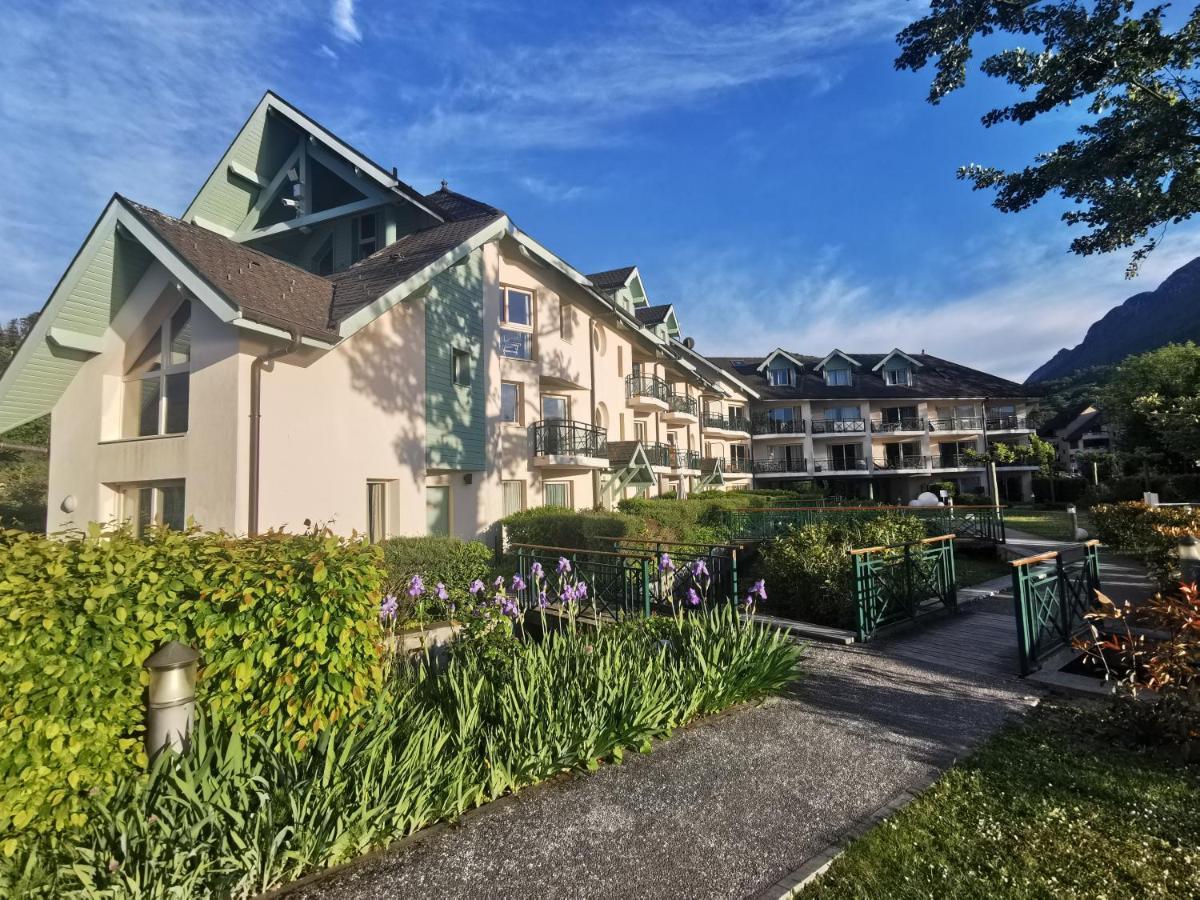 Lac Annecy Plage Privee, Duplex Baie Des Voiles ดูแอ็งต์ ภายนอก รูปภาพ