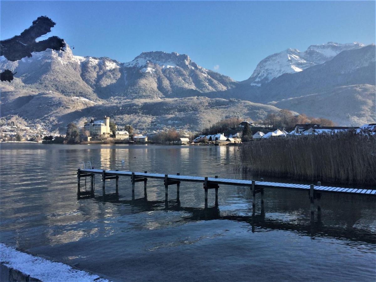 Lac Annecy Plage Privee, Duplex Baie Des Voiles ดูแอ็งต์ ภายนอก รูปภาพ