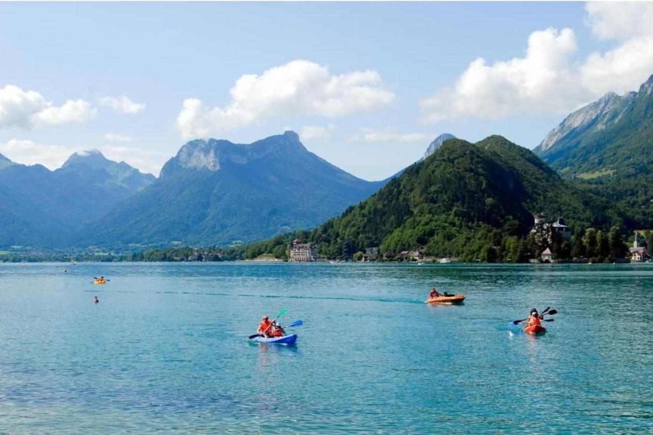 Lac Annecy Plage Privee, Duplex Baie Des Voiles ดูแอ็งต์ ภายนอก รูปภาพ