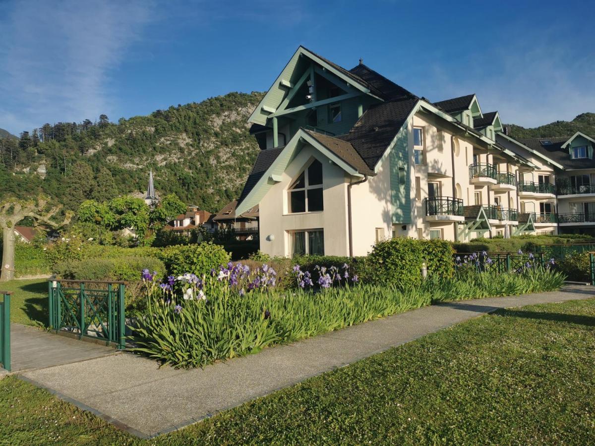 Lac Annecy Plage Privee, Duplex Baie Des Voiles ดูแอ็งต์ ภายนอก รูปภาพ