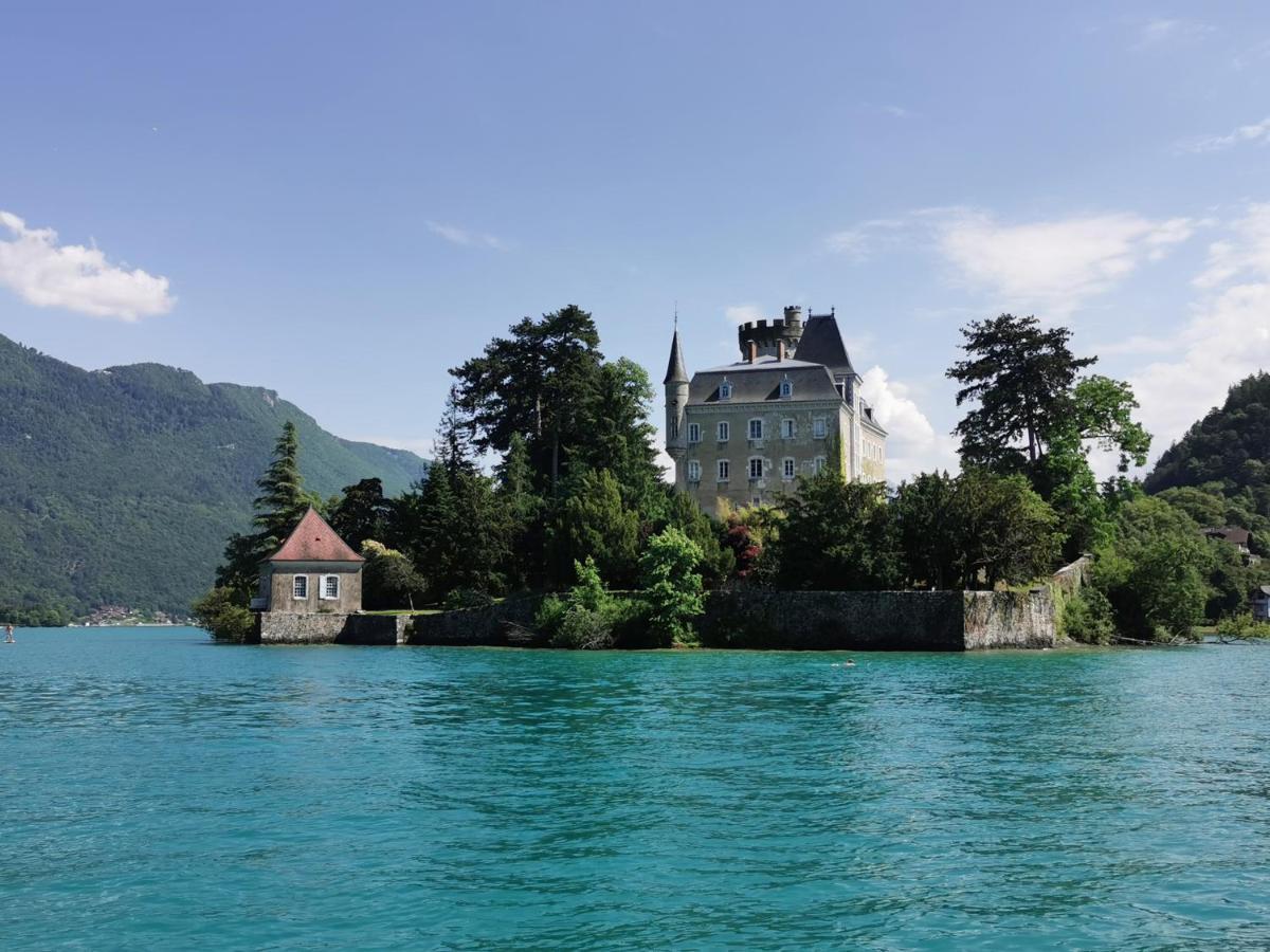 Lac Annecy Plage Privee, Duplex Baie Des Voiles ดูแอ็งต์ ภายนอก รูปภาพ